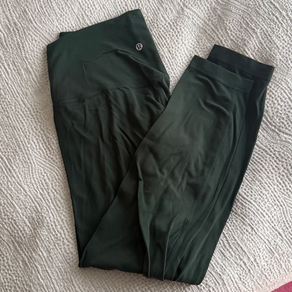 lululemon athletica Pants - Lululemon Dark Green Leggings, align 25”